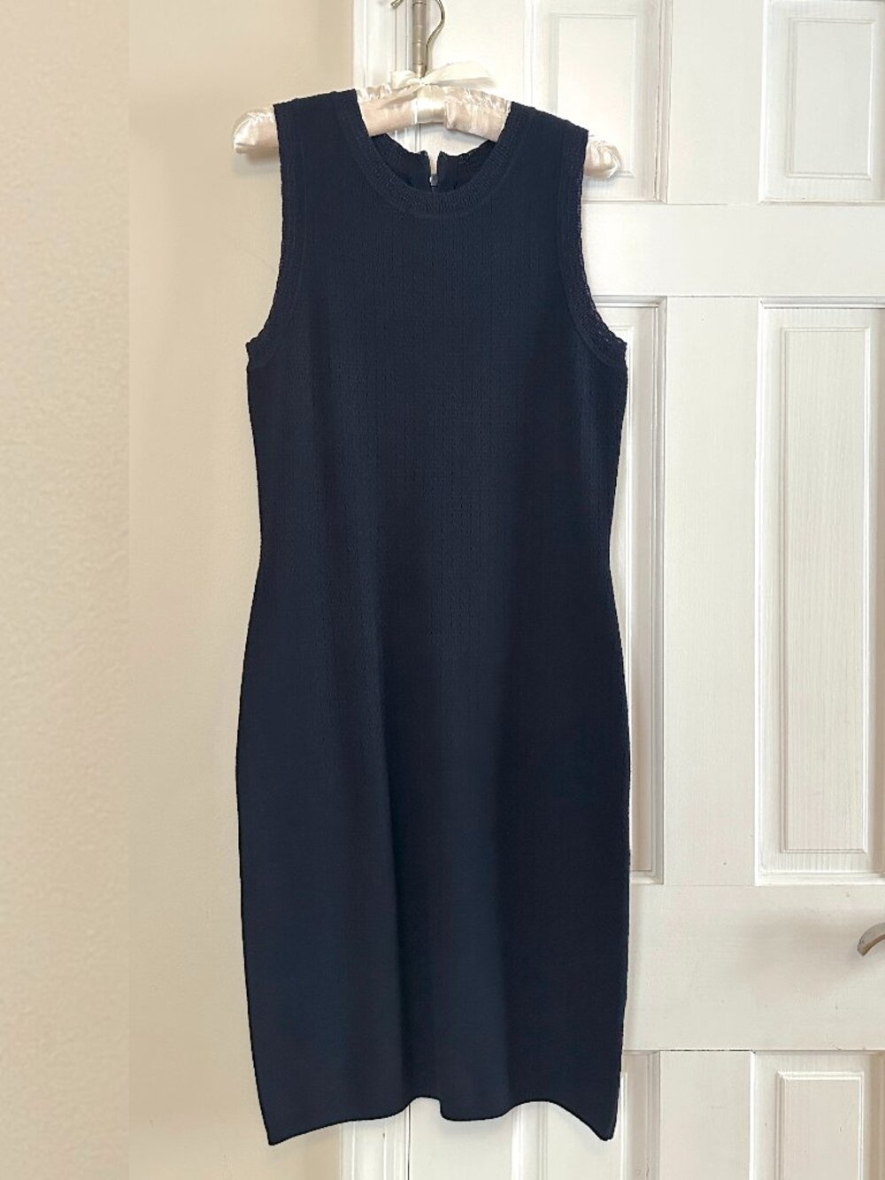 Brooks Brothers Sleeveless Black Knit Dress Size Medium